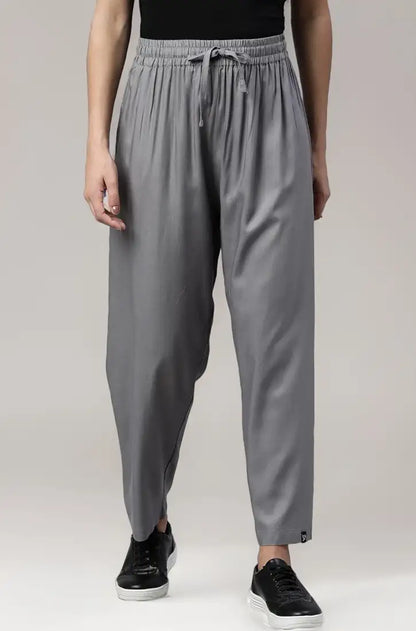 Ladies Viscose Linen Trousers