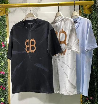 Bitcoin Dropshoulder T-Shirts For Men